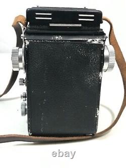 Vintage Yashica 635 Camera With Case, Conversion Kit, And Original Manual TESTED