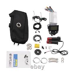 20 Moteur de roue arrière 72V 2000W Kit de conversion de vélo électrique E-Bike LCD