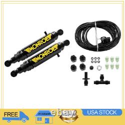 Amortisseurs pneumatiques de conversion manuelle avec kit d'installation pour Suburban Tahoe Yukon MONROE MA830