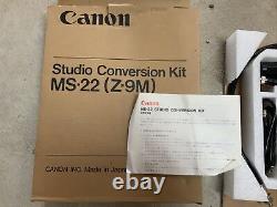 Canon Studio Kit De Conversion Ms-22 (z-9m) Nouveau Jamais Utilisé