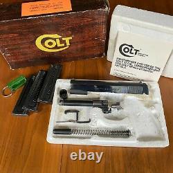 Colt 1911,22 Kit De Conversion Withbox Complet, Manuel, 3 Usine Colt Jantes En Aluminium Ex Cond