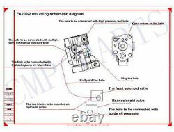 Kit De Conversion Hitachi Pour Ex100-2/3 Ex120-2/3 Avec Manuel D'installation Anglais