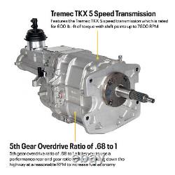 Kit de conversion Tremec TKX LS pour échange de vitesse pour LS1, LS3, 6.0