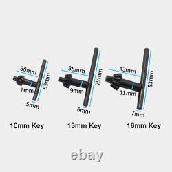 Kit de conversion d'adaptateur de mandrin de perceuse 1/2 3/8 SDS Plus Hex Shank Adaptor 0.6-20mm