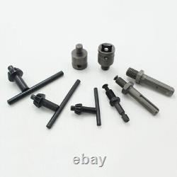 Kit de conversion d'adaptateur de mandrin de perceuse 1/2 3/8 SDS Plus Hex Shank Adaptor 0.6-20mm