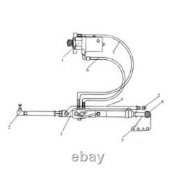 Kit de conversion de direction assistée compatible avec Massey Ferguson MF 165 175 185 265 275 285