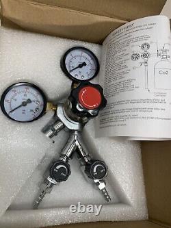 Kit de conversion de keezer de bière pression à double tour VEVOR 2 robinets chromés