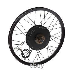 Kit de conversion de moyeu de vélo électrique 26 pouces Roue arrière 72V 2000W