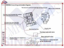 Kit de conversion de pièces pour Excavatrice & Pièces manuelles EX200-2 EX200-3 EX220-2 EX220-3