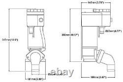 Kit de conversion de toilettes marines SEAFLO manuelles en électriques