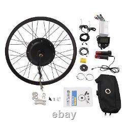 Kit de conversion de vélo électrique 2000W moteur E-Bike roue arrière 27,5 pouces avec écran LCD