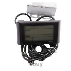 Kit de conversion de vélo électrique LCD 72V 2000W pour vélo 27.5 pouces avec moteur de roue arrière E-Bike