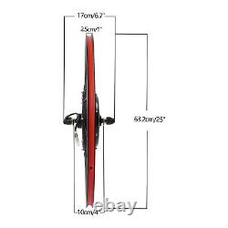 Kit de conversion de vélo électrique Roue avant LCD 25'' Moteur de moyeu de vélo électrique 1200W 48V