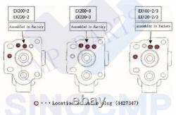 Kit de conversion pour pelle Hitachi EX100-2 EX120-2 EX200-2 EX200-3 EX220-2 3