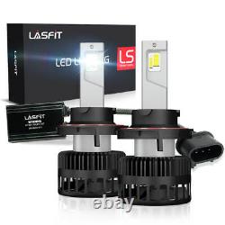 Lasfit H13 Ampoules Led Phare High Low Beam 8000lm Super Bright Plug & Play White