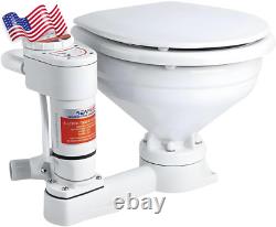 Manuel du kit de conversion de toilettes marines électriques (12V) avec livraison gratuite aux États-Unis