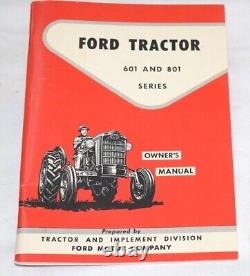 Nouveau Kit De Conversion Pour Ford Tractor 601 801 Unbranded + Manuel Des Propriétaires De Ford