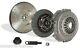 Solide Flywheel Conversion Clutch Kit Convient 88-94 Ford F Super Duty F250 F350
